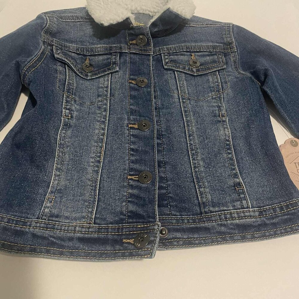 True Craft Little Girl Jean Jacket Size 5